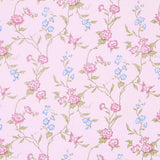 Baumwollpopeline Bouquet Rosa - Ribes y Casals
