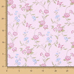 Baumwollpopeline Bouquet Rosa - Ribes y Casals