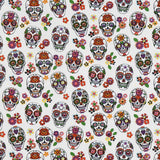 Calaveras Baumwolle Popeline - Ribes y Casals