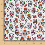 Calaveras Baumwolle Popeline - Ribes y Casals