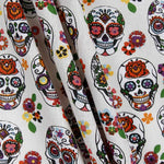 Calaveras Baumwolle Popeline - Ribes y Casals
