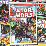Star Wars Comic Comic Baumwoll-Popeline - Ribes y Casals