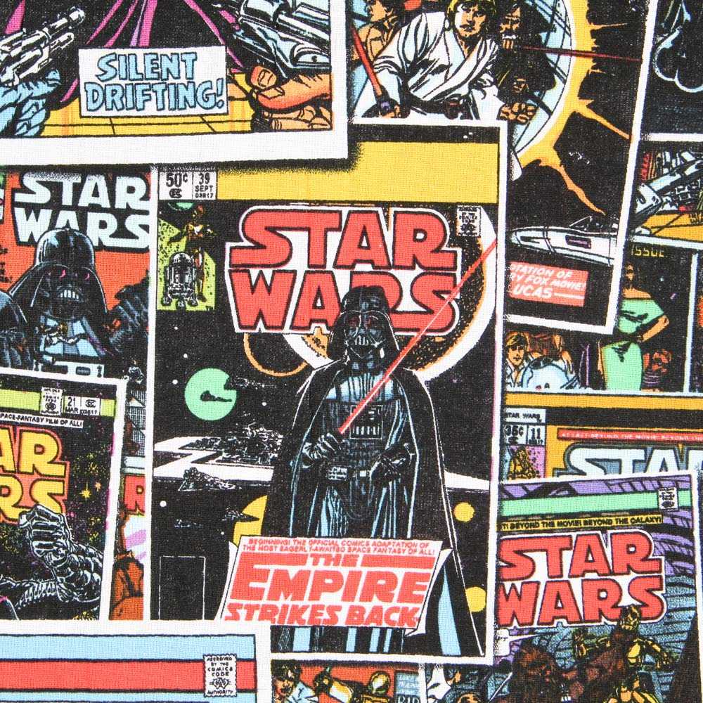Star Wars Comic Comic Baumwoll-Popeline - Ribes y Casals