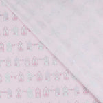 Baumwolle Popeline Haus Rosa - Ribes y Casals