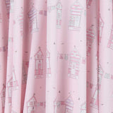 Baumwolle Popeline Haus Rosa - Ribes y Casals