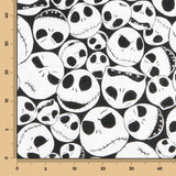 Jack Skeleton Baumwoll-Popeline - Ribes y Casals