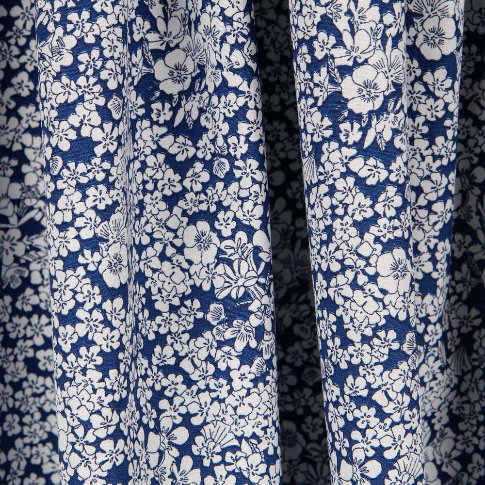Liberty Cotton Poplin Nachtblau - Ribes y Casals