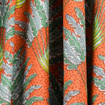 Baumwoll-Popeline Madagaskar Orange - Ribes y Casals