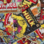 Marvel Comics Retro Baumwolle Popeline - Ribes y Casals