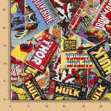 Marvel Comics Retro Baumwolle Popeline - Ribes y Casals