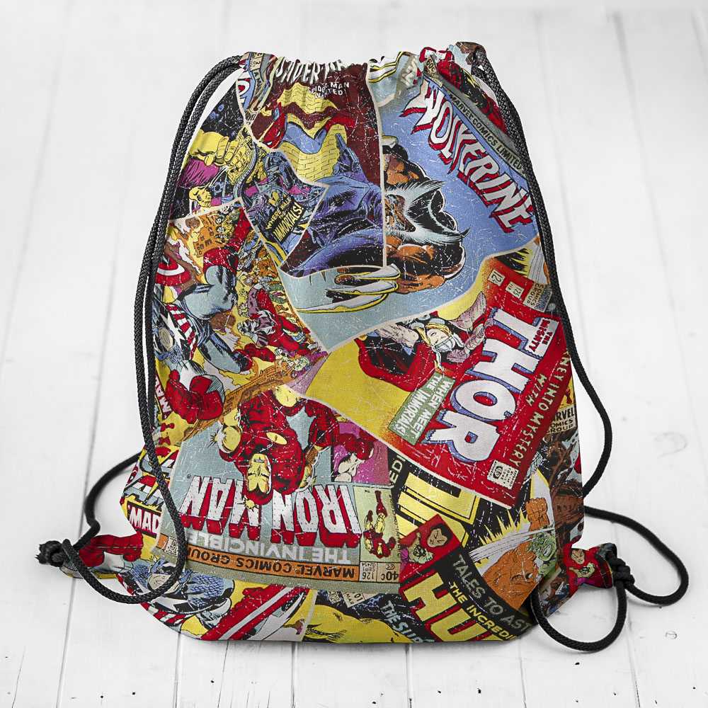 Marvel Comics Retro Baumwolle Popeline - Ribes y Casals
