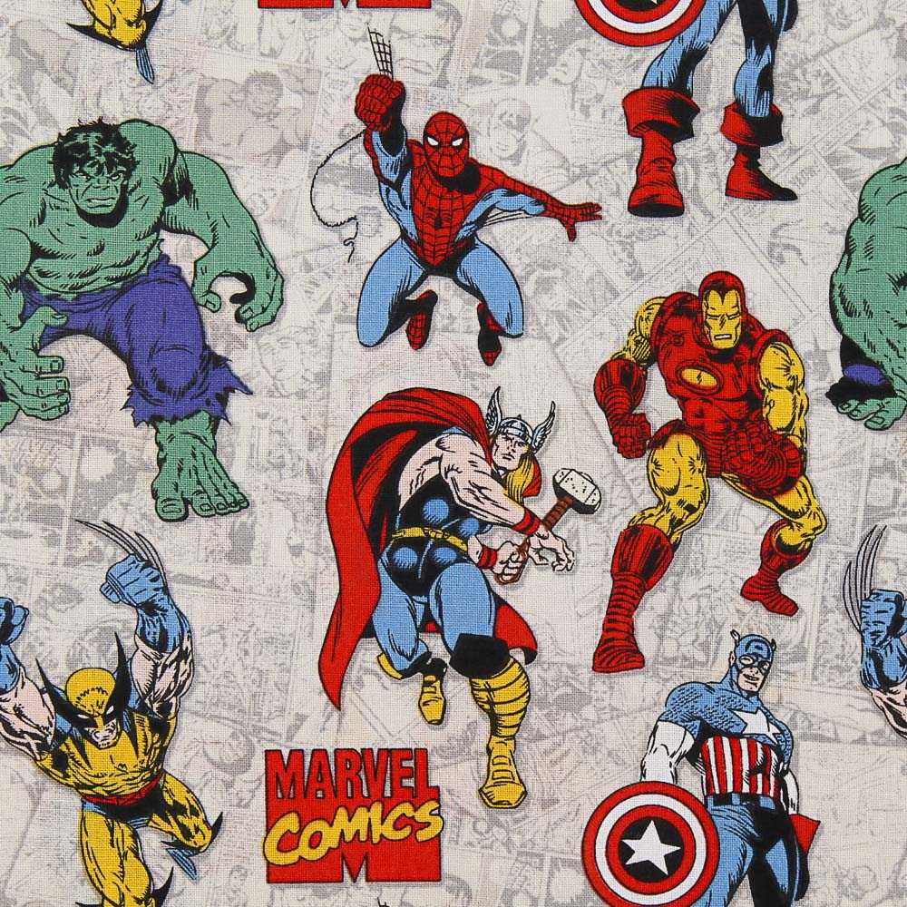Marvel Comics Baumwolle Popeline - Ribes y Casals