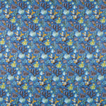 Baumwoll-Popeline Mexico Blau - Ribes y Casals