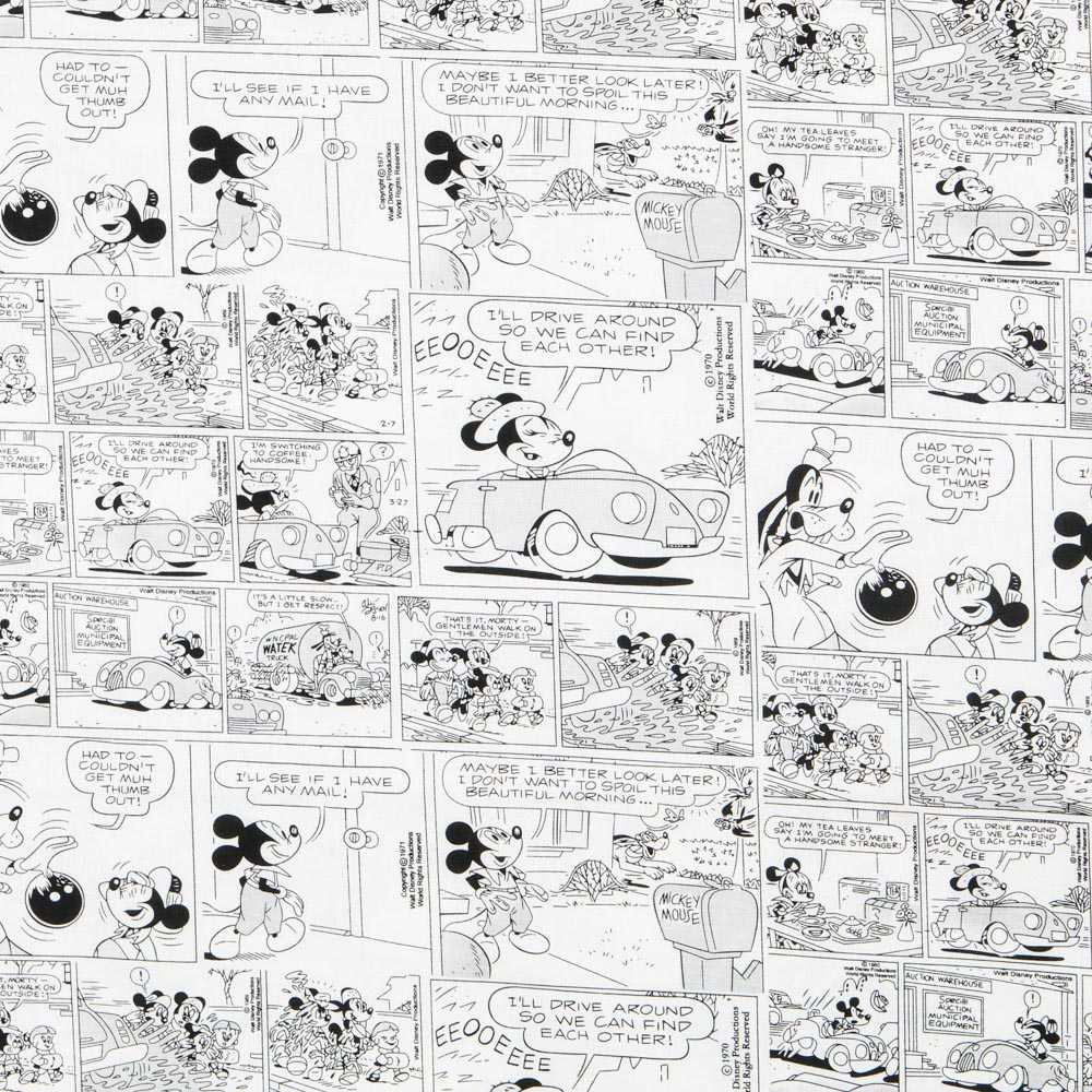 Mickey Mouse Baumwolle Popeline - Ribes y Casals