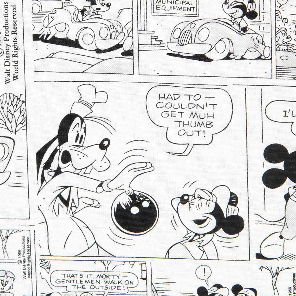 Mickey Mouse Baumwolle Popeline - Ribes y Casals