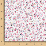 Bio-Baumwoll-Popeline Cretona Pink - Ribes y Casals