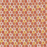 Orangefarbene Baumwoll-Popeline Gefiederte Popeline - Ribes y Casals