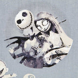 Baumwoll-Popeline Skeleton Friends - Ribes y Casals