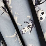 Baumwoll-Popeline Skeleton Friends - Ribes y Casals
