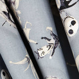 Baumwoll-Popeline Skeleton Friends - Ribes y Casals