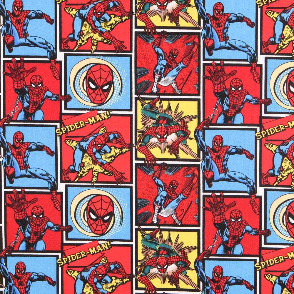 Spiderman Baumwolle Popeline - Ribes y Casals