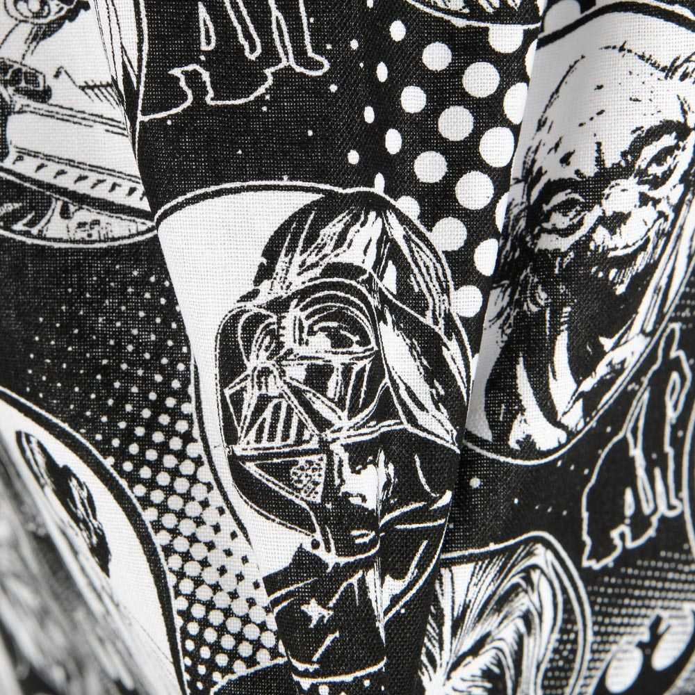 Star Wars Baumwolle Popeline Schwarz - Ribes y Casals
