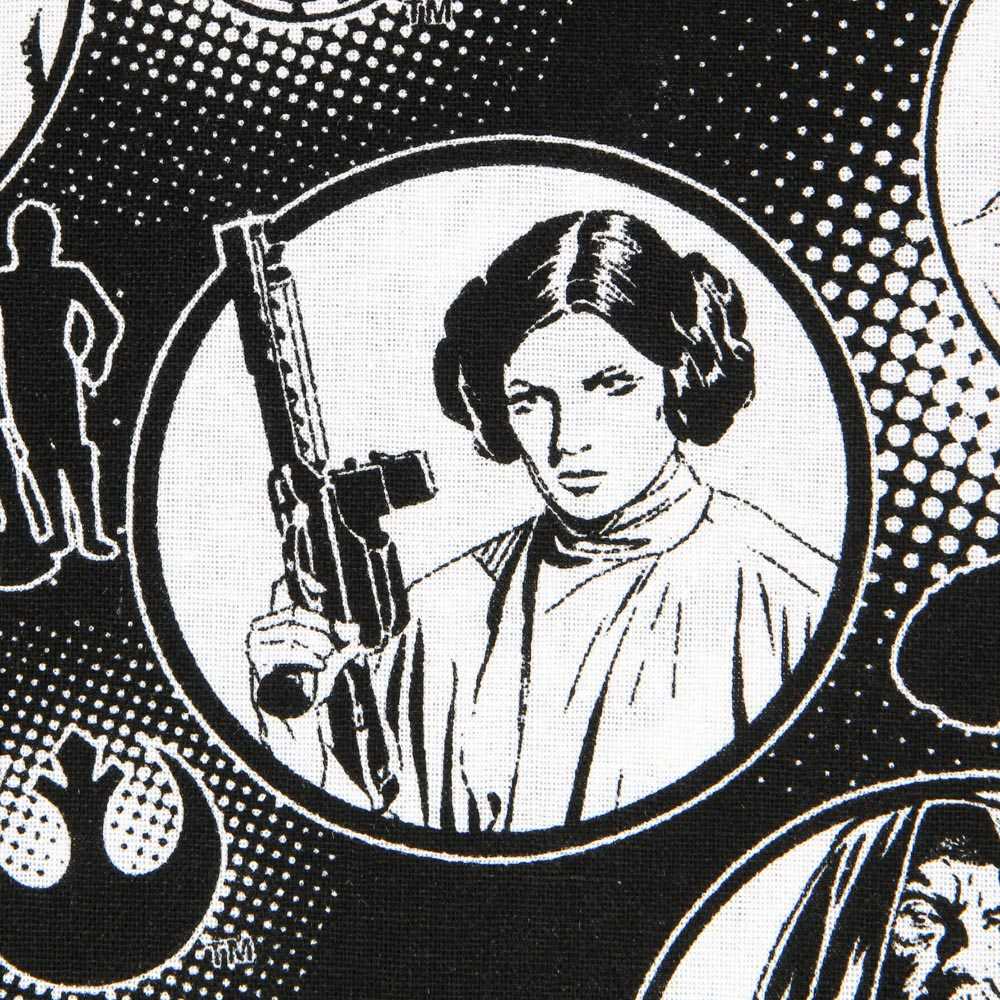 Star Wars Baumwolle Popeline Schwarz - Ribes y Casals
