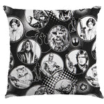 Star Wars Baumwolle Popeline Schwarz - Ribes y Casals