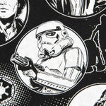 Star Wars Baumwolle Popeline Schwarz - Ribes y Casals