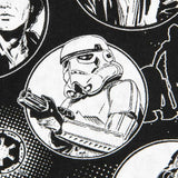 Star Wars Baumwolle Popeline Schwarz - Ribes y Casals