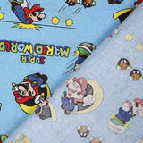 Super Mario World Baumwolle Popeline - Ribes y Casals