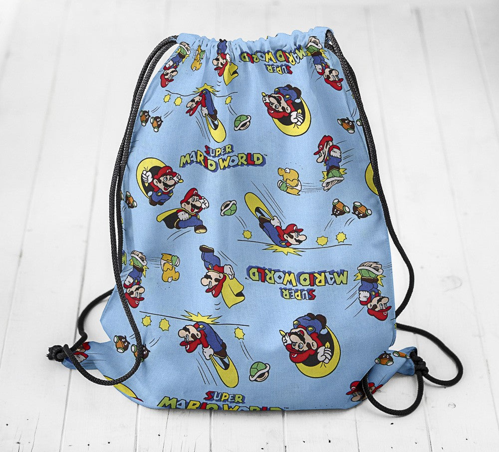 Super Mario World Baumwolle Popeline - Ribes y Casals