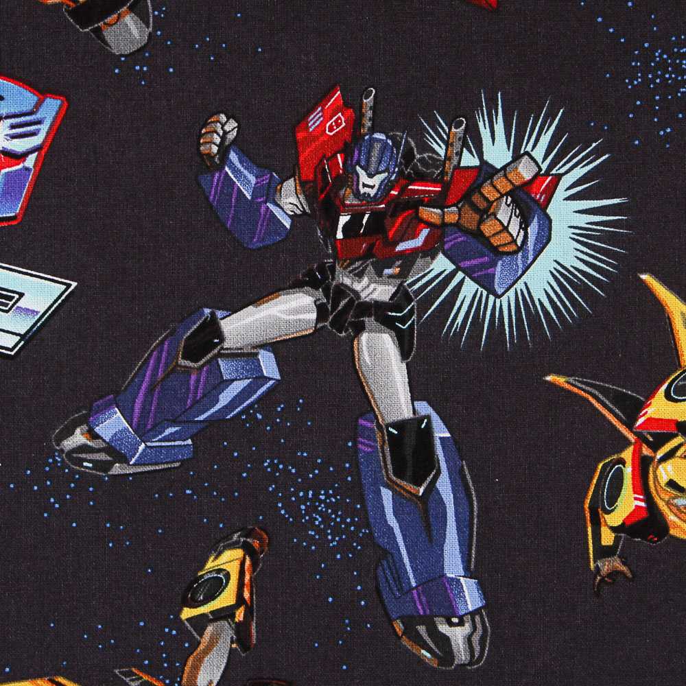Transformers Baumwoll-Popeline - Ribes y Casals