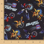 Transformers Baumwoll-Popeline - Ribes y Casals
