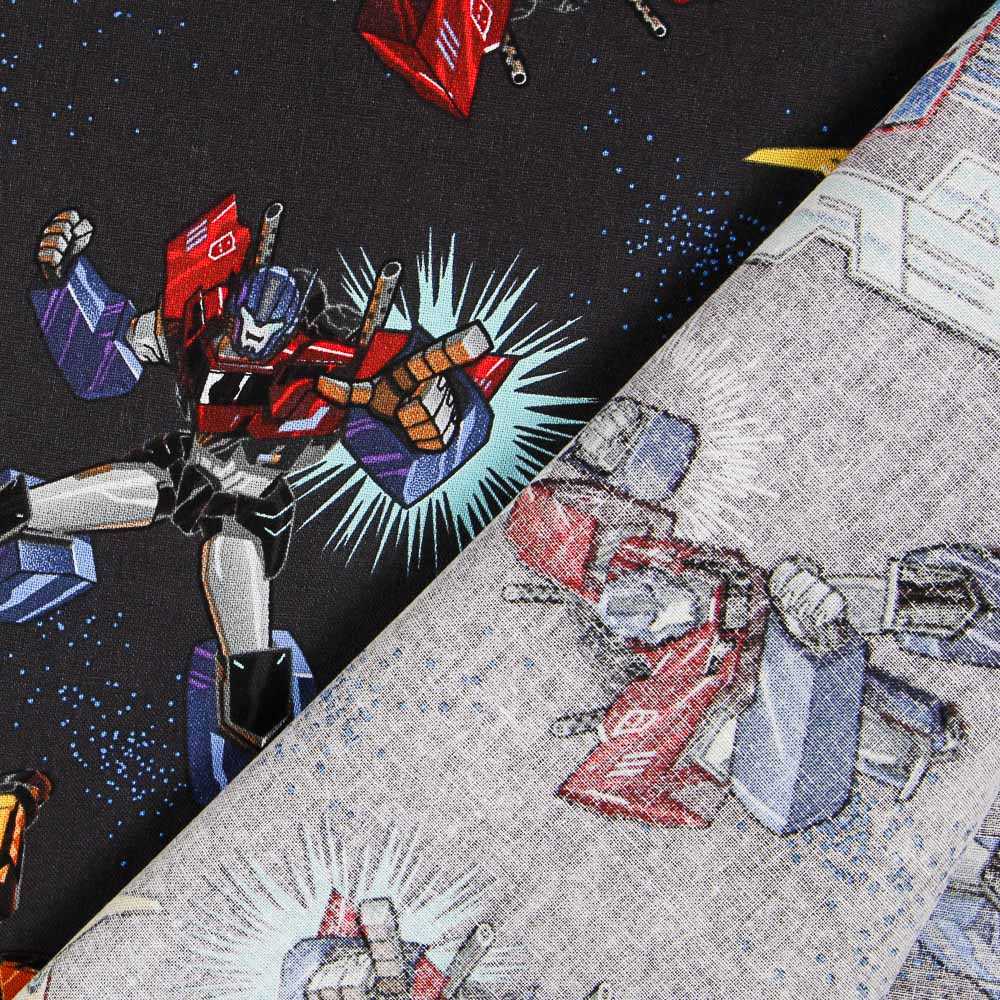 Transformers Baumwoll-Popeline - Ribes y Casals