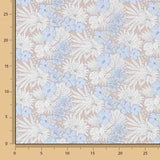 Tropical Cotton Popeline Blau - Ribes y Casals