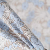 Tropical Cotton Popeline Blau - Ribes y Casals