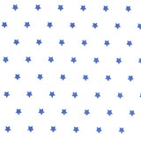 Sterne Popeline Blau - Ribes y Casals