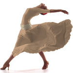 Flamenco Popeline Kamel - Ribes y Casals