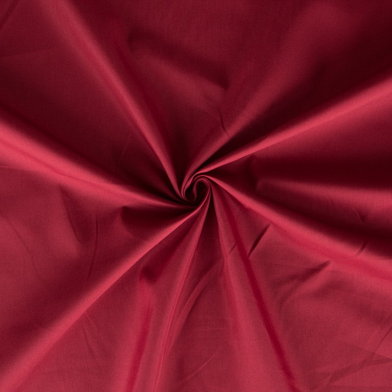 Retal Popelín Flamenca Granat - Verschiedene Größen x Breite von 160 cm - Ribes y Casals