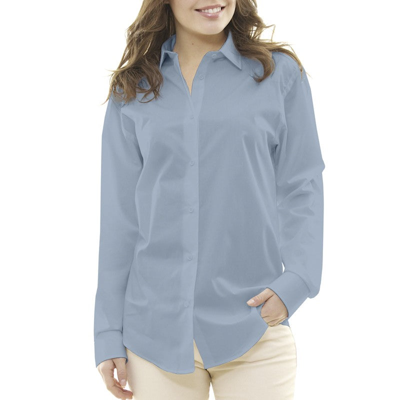 Perlgraue Flamenco-Popeline - Ribes y Casals