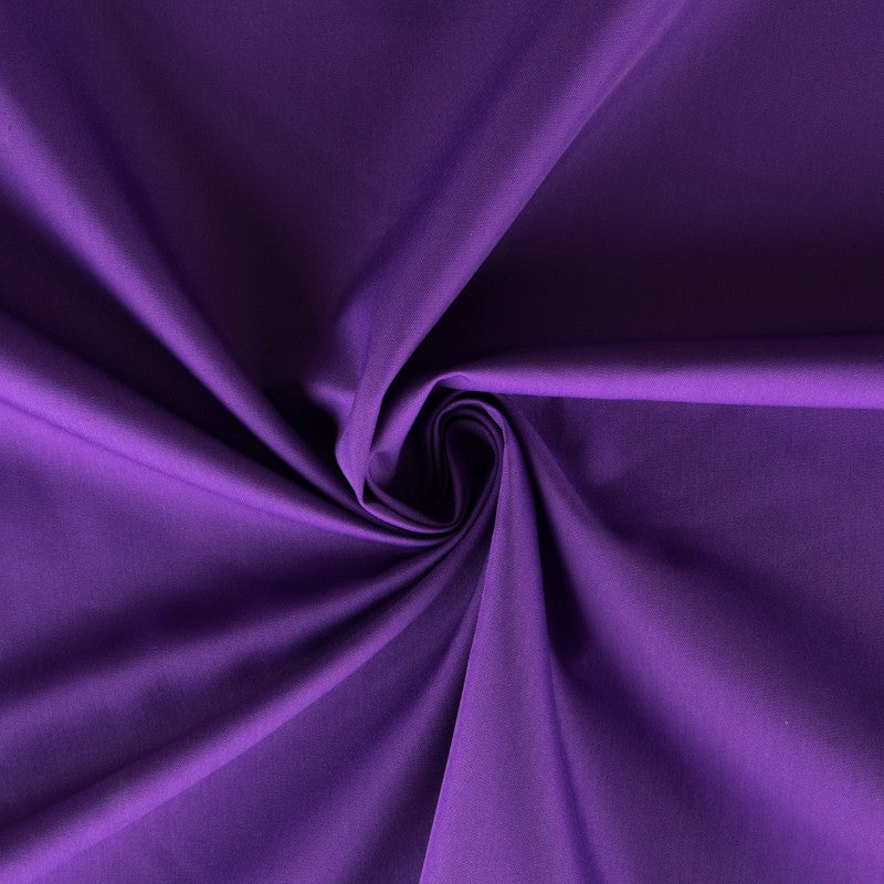 Popeline-Reststück Flamenco-Stoff, lila – verschiedene Maße x Breite 160 cm - Ribes y Casals