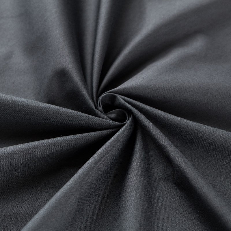 Retal Popelín Flamenca Plain Schwarz - Verschiedene Größen x Breite 160 cm - Ribes y Casals