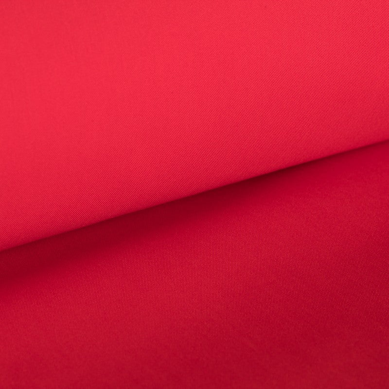 Retal Popelín Flamenca Einfarbig Rot - Verschiedene Größen x Breite 160 cm - Ribes y Casals