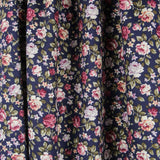 Cretonne Floral Popeline Cretonne Violett - Ribes y Casals