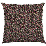 Cretonne Floral Popeline Schwarz - Ribes y Casals