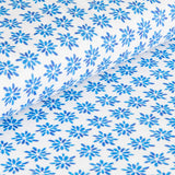 Blaue Blumen Popeline - Ribes y Casals