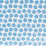 Blaue Blumen Popeline - Ribes y Casals