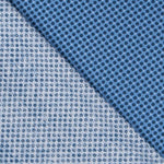 Blaue geometrische Popeline - Ribes y Casals