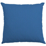 Blaue geometrische Popeline - Ribes y Casals